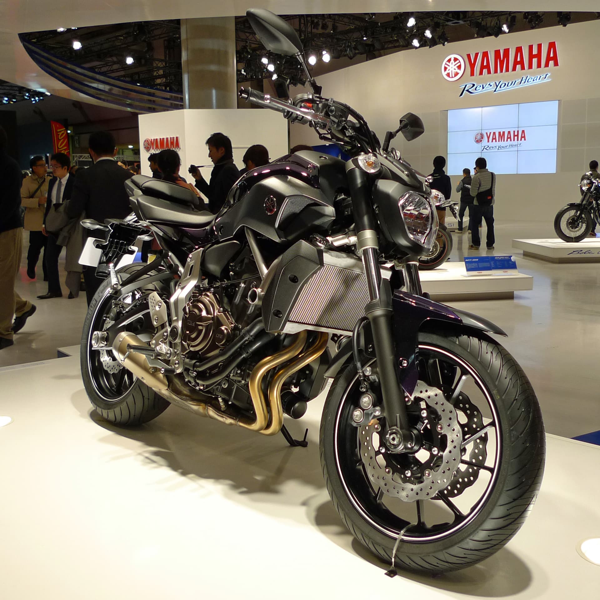 Yamaha MT-07 — เนคเก็ดทวิน CP2 สำหรับขี่ทุกวัน